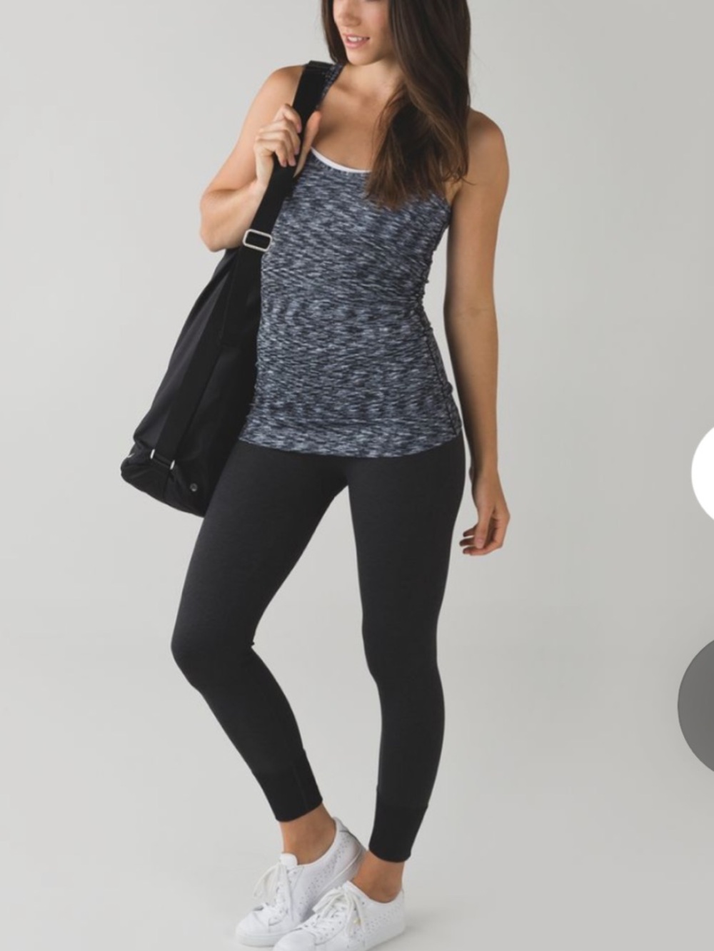 NWT $42 Lululemon Cool Racerback
Dramatic Static White Black
